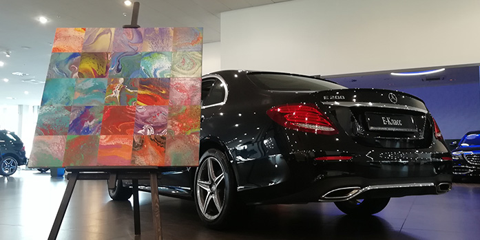 Mercedes Выставка